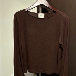 Reformation Eternity Long Sleeve Top Mole size S